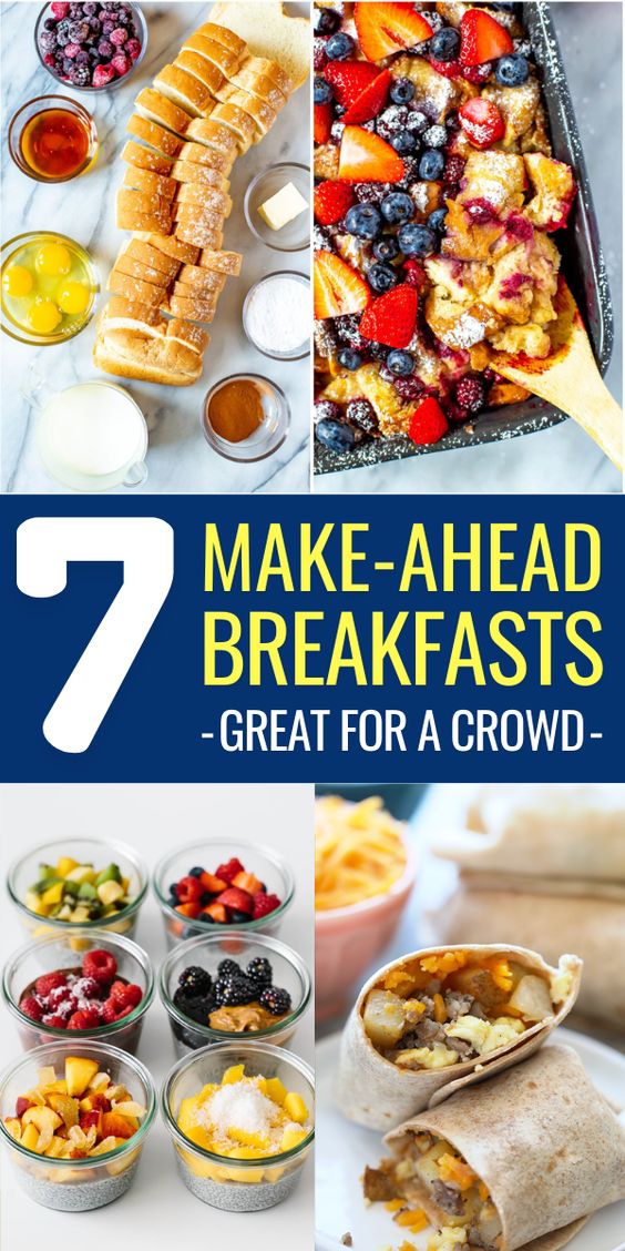 Make Ahead Breakfast For A Crowd - Ecstatic Happiness