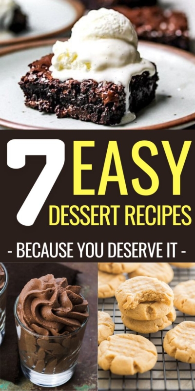 Easy Dessert Recipes − Quick & Simple With Few Ingredients - Ecstatic ...